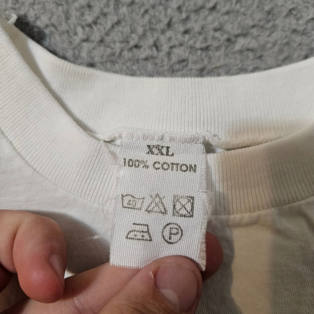 Vintage Good Morning Vietnam Saigon White T Shirt Movie Promo 70s Short Sleeve - Picture 4 of 10